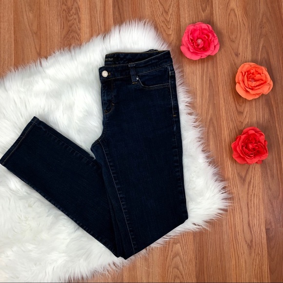 White House Black Market Denim - White House Black Market Black Slim Leg Jeans.